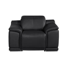 Load image into Gallery viewer, Genuine Leather Wall Hugger Power Recliner With USB - Black
