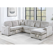 Load image into Gallery viewer, Modern Design Convertible Sectional Storage Bed With USB Port
