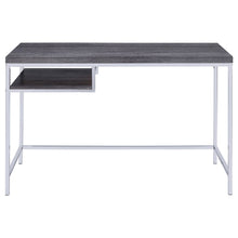 Load image into Gallery viewer, Rectangular Writing Desk, Compact Size For Home Office - Gray
