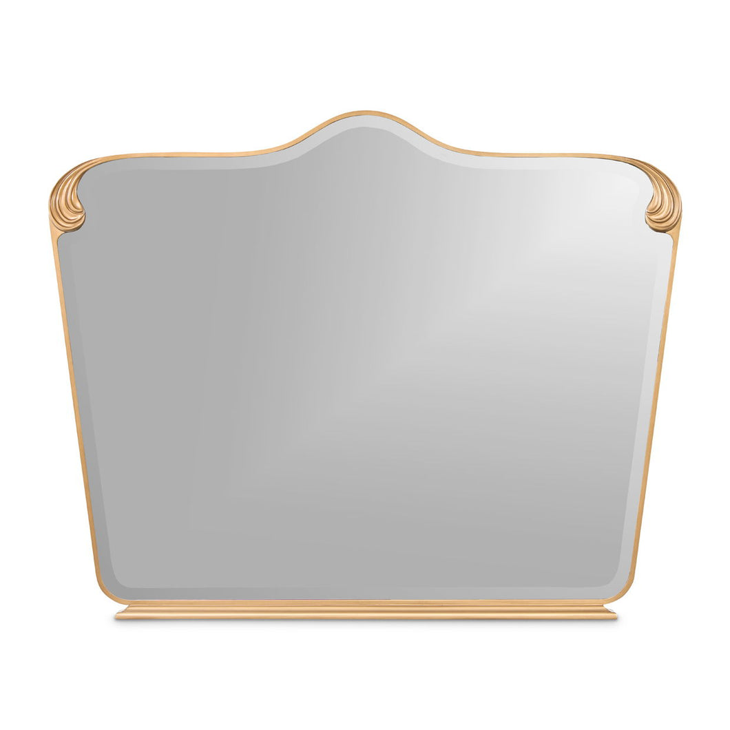Camellia Field - Dresser Mirror - Warm Pecan