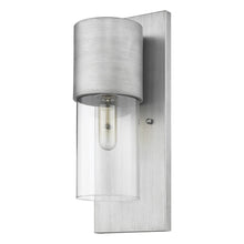 Load image into Gallery viewer, Contemporary Glass Wall Light - Brushed Silver
