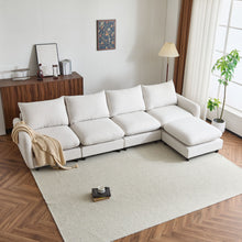 Load image into Gallery viewer, Oversize Modular Free Combination Sectional Sofa Couch With Ottoman For Living Room
