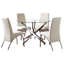 Load image into Gallery viewer, Compson - 5 Piece Dining Set - Chrome
