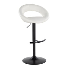 Load image into Gallery viewer, Posh - Contemporary Adjustable Barstool With Swivel &amp; Rounded T Footrest (Set of 2)
