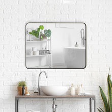 Load image into Gallery viewer, Wall Mirror Rectangular Mirror Metal Framed Mirror Vanity Mirror Dressing Mirror, For Bathroom, Living Room, Bedroom
