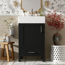 Load image into Gallery viewer, Bathroom Vanity With Sink, Frame And Drawer
