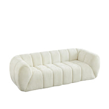 Load image into Gallery viewer, Modern Sofa With Piano Key Backrest
