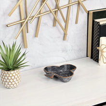 Load image into Gallery viewer, 6" Club Cast Iron Vanity Tray - Black / Gold
