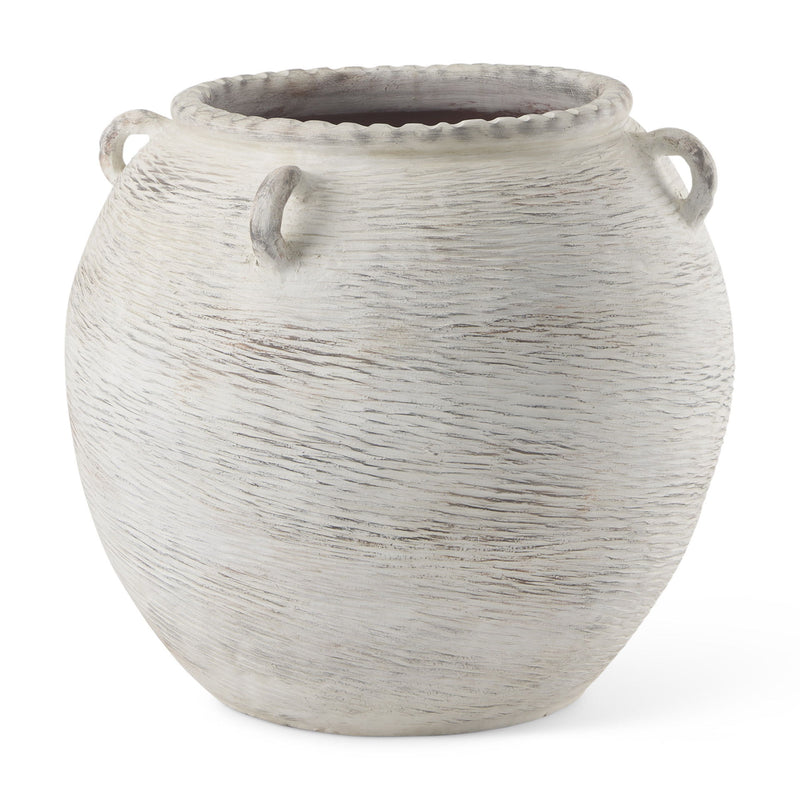 Amphora Floor Vase - Cream
