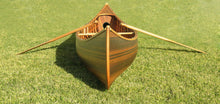 Load image into Gallery viewer, Hand Painted Model Boat Tabletop Sculpture (364281) - Brown
