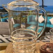 Load image into Gallery viewer, Swirl Unbreakable Plastic Water Pitcher With Lid And Spout

