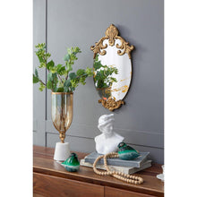 Load image into Gallery viewer, Marble Table Vase (565437) - Gold / White
