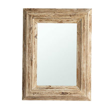 Load image into Gallery viewer, 39" Distressed Framed Accent Mirror - Natural
