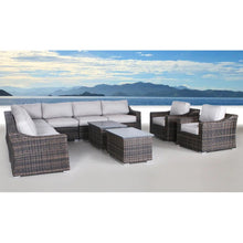 Load image into Gallery viewer, Stylish Sofa Seating Group With Cushions Perfect For Outdoor Gatherings
