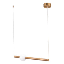 Load image into Gallery viewer, Kitchen Island Metal LED Chandelier - Gold / White
