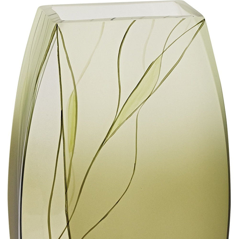 Abstract Free Table Vase - Green
