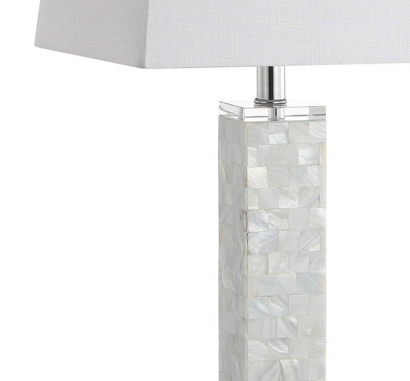 Novelty Table Lamps LED With Shades (Set of 2) - White