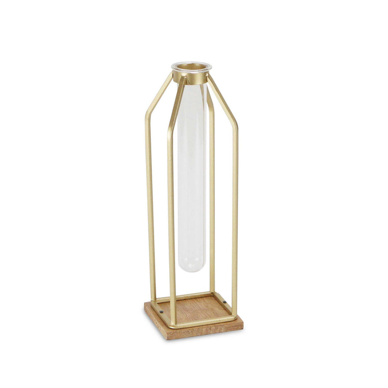 Glass Glass Tube - Gold