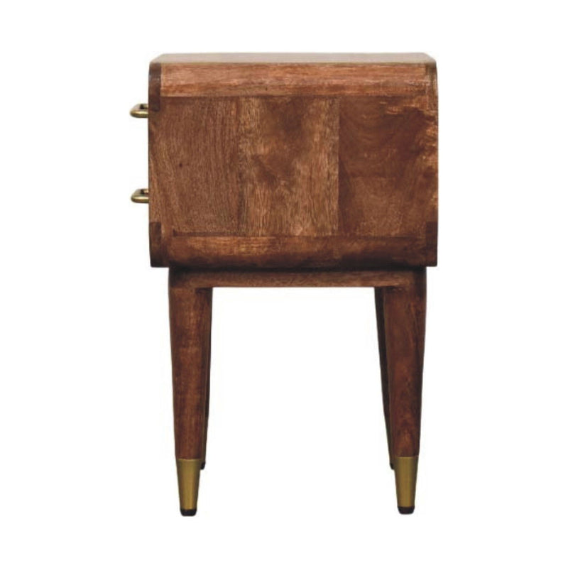 22" 2 Drawer Nightstand - Brown