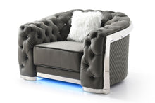 Load image into Gallery viewer, Sophisticated Accent Chair - Gray
