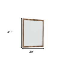 Load image into Gallery viewer, 41" Framed Accent Mirror - Natural
