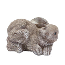 Load image into Gallery viewer, Poly Rabbit Figurine Tabletop Sculpture (Set of 4) - Gray / Brown
