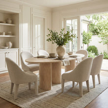 Load image into Gallery viewer, Fabric Dining Side Chair - Ivory / White
