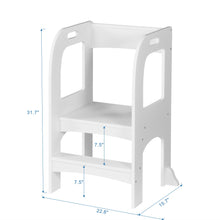 Load image into Gallery viewer, Child Standing Tower, Step Stool For Kids, Toddler Step Stool For Kitchen Counter
