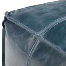 Load image into Gallery viewer, Manning - Square Pouf - Teal
