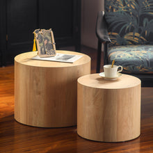Load image into Gallery viewer, Modern Round Nesting Coffee Table (Set of 2)
