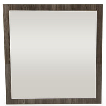 Load image into Gallery viewer, 41" Square Framed Accent Mirror - Gray
