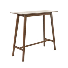 Load image into Gallery viewer, Bar Height Dining Table With Splayed Legs And Elongated Rectangular Top
