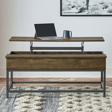 Load image into Gallery viewer, Lift Top Coffee Table With Adjustable Height - Brown
