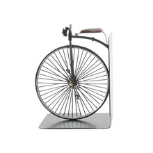 Load image into Gallery viewer, c1870 High Wheeler Bicycle Decorative Bookends - Pearl Silver
