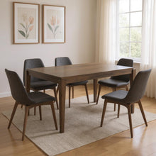 Load image into Gallery viewer, 72" Wood Dining Table - Brown
