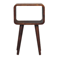 Load image into Gallery viewer, 20" Solid Wood Open Nightstand - Chestnut
