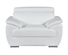 Load image into Gallery viewer, Captivating Leather Chair - White
