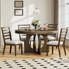 Load image into Gallery viewer, Round Dining Table Set For 4 With Chairs
