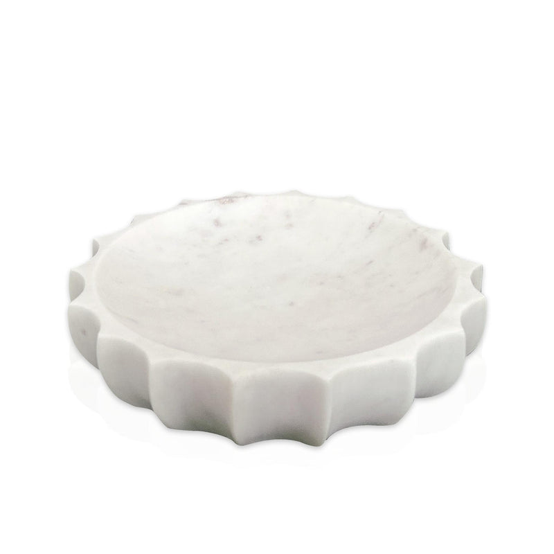 Marble Decorative Bowl - Cream