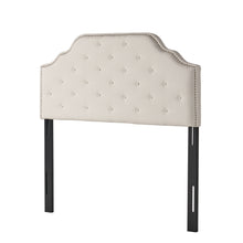 Load image into Gallery viewer, Charismatic - Size Headboard With Button Tufting And Nailhead Trim
