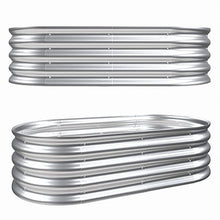 Load image into Gallery viewer, Heavy Duty Galvanized Raised Garden Bed Kit For Vegetables, Flowers &amp; Herbs
