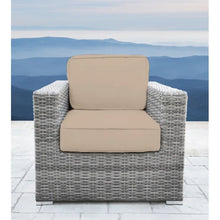 Load image into Gallery viewer, Minnesota - Wicker Club Chair Outdoor - Gray

