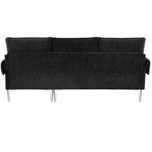 Load image into Gallery viewer, [VIDEO provided] [New]84 &quot; Convertible Sectional Sofa, Modern Chenille L-Shaped Sofa Couch with Reversible Chaise Lounge, Fit for Living Room, Apartment(2 Pillows)
