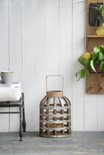 Load image into Gallery viewer, Decorative Lantern With Handle, Wooden Lantern For Indoor Outdoor, Home Garden Wedding
