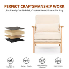 Load image into Gallery viewer, Living Room Chair With Lumbar Pillow

