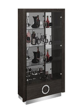 Load image into Gallery viewer, Accent Cabinet With One Drawer - Silver And Gray
