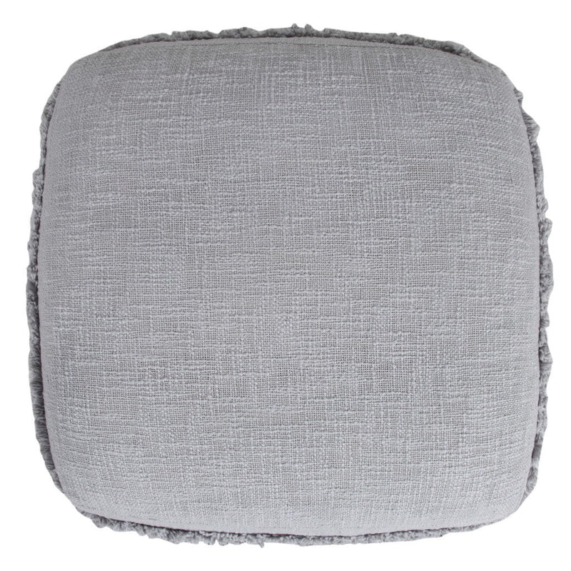 Cotton Ottoman - Gray