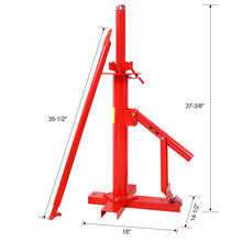 Load image into Gallery viewer, Portable Manual Tire Changer Tool For Durable Design For Car Truck Garage - Red
