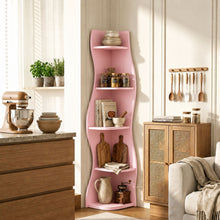 Load image into Gallery viewer, 5 Tier S - Shaped Corner Shelf For Living Room
