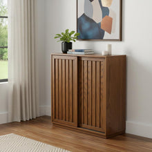 Load image into Gallery viewer, 32" Wood Accent Cabinet - Brown
